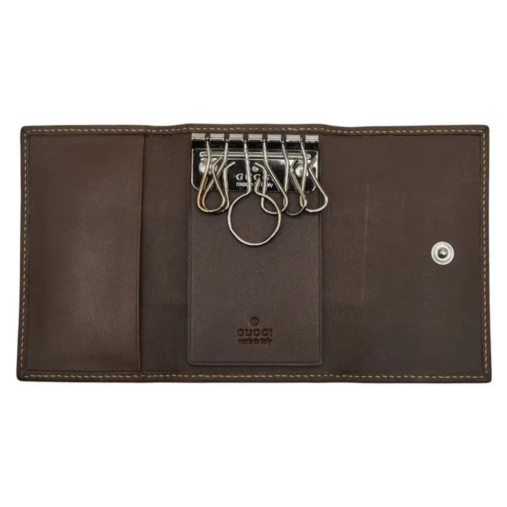 Gucci GG Canvas Key Case